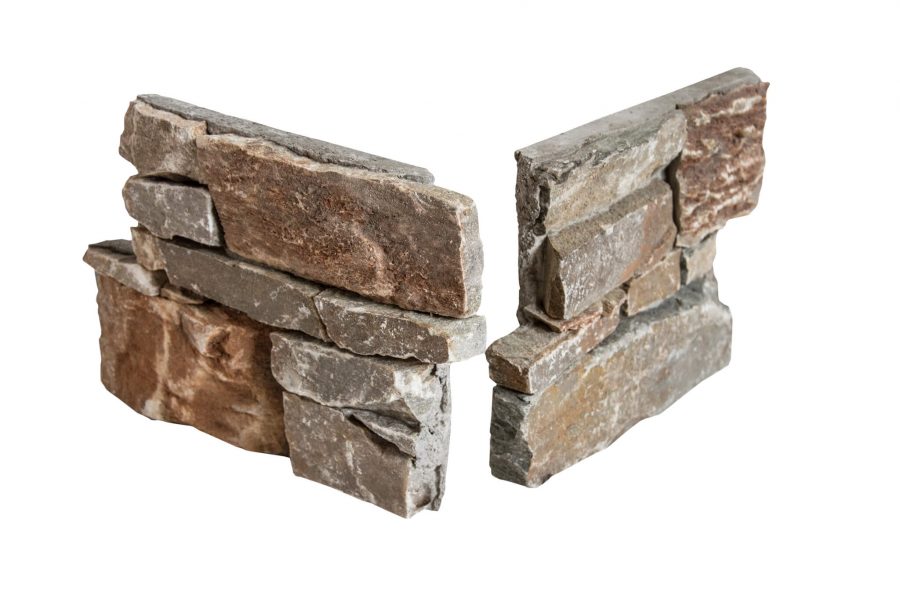 Naturstein Marmor Wallstones Bristol Interlog Paneele Wandverblender Eckstück