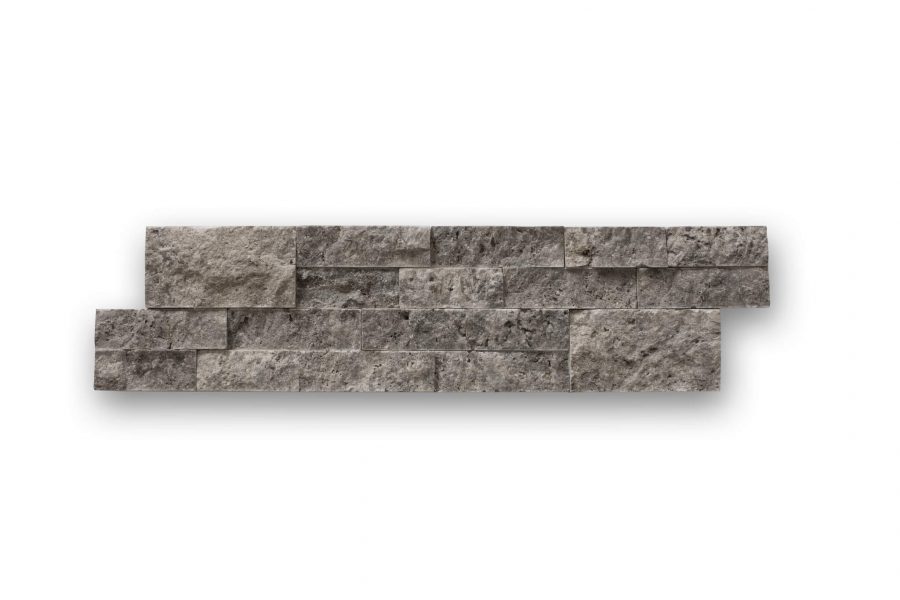 Naturstein Wallstones Travertin Caballo Grau Interlog Paneele