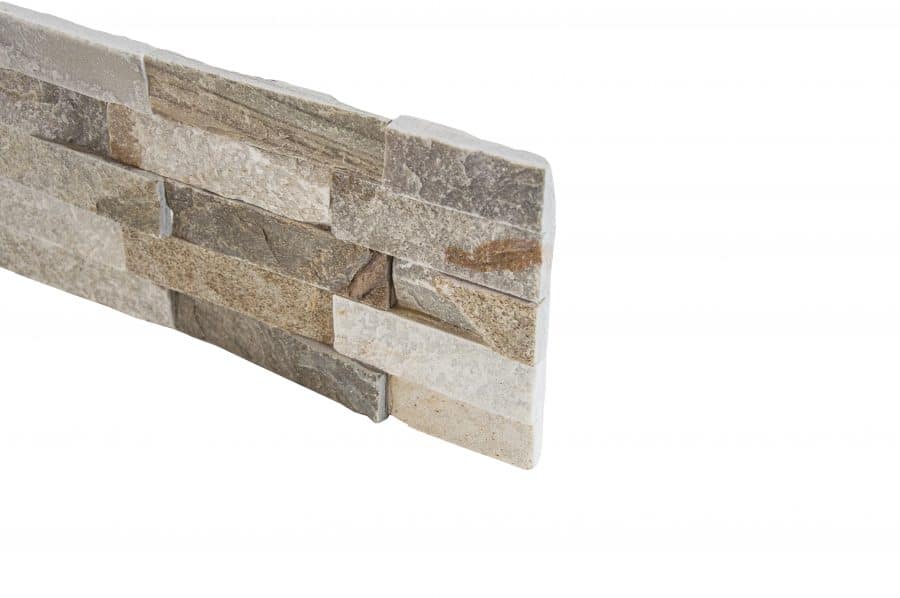Naturstein Quarzit Wallstones Rustica M Wandverblender Standard Paneele