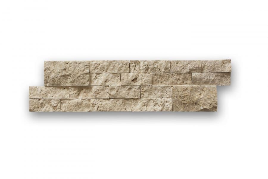 Naturstein Wallstones Travertin Tuscany Beige Interlog Paneele Wandverblender