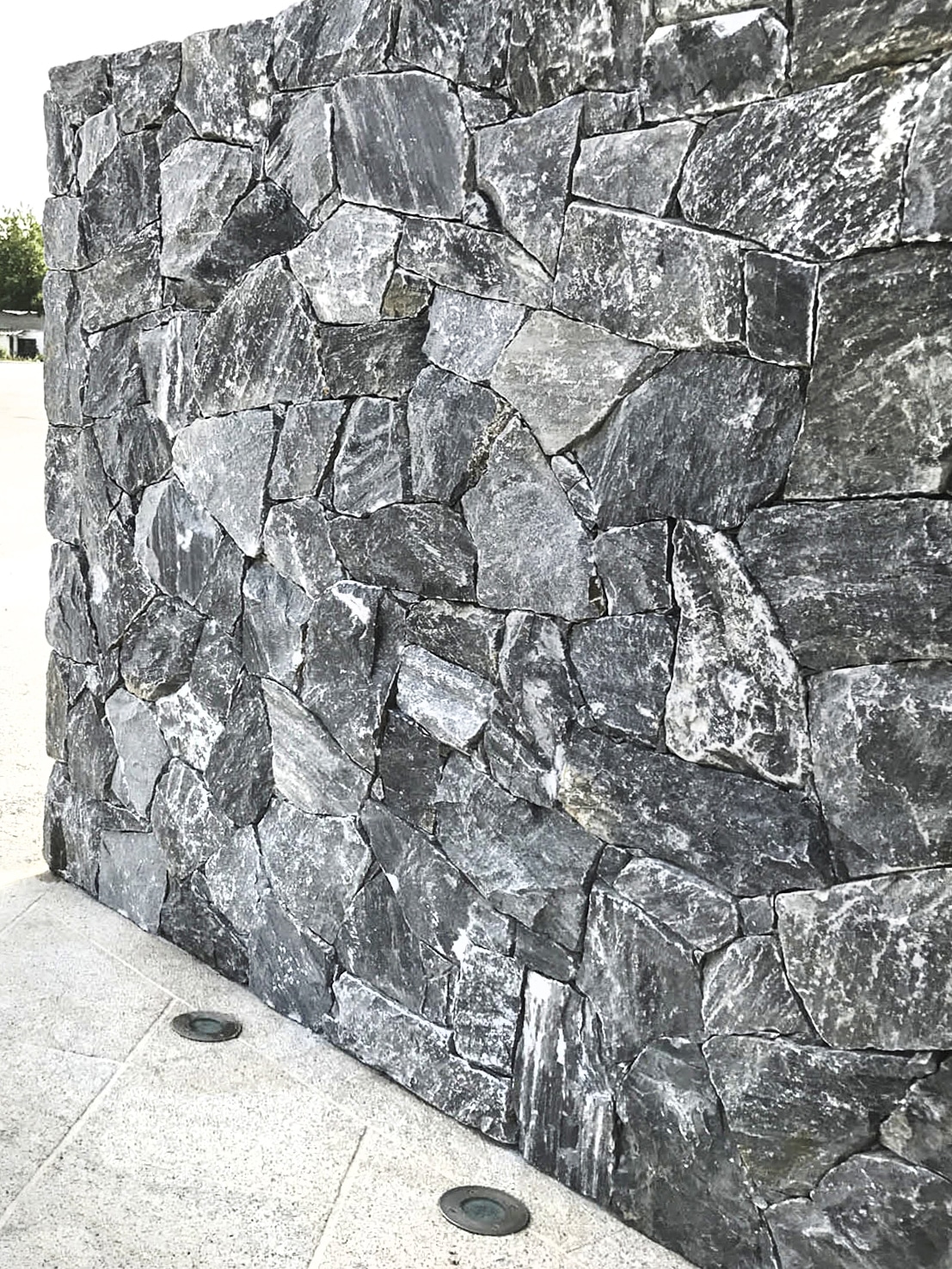 Naturstein Kalkstein Wallstones Odessa Wandverblender Bruchverblendsteine Naturbruch